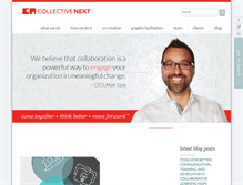 Tablet Screenshot of collectivenext.com